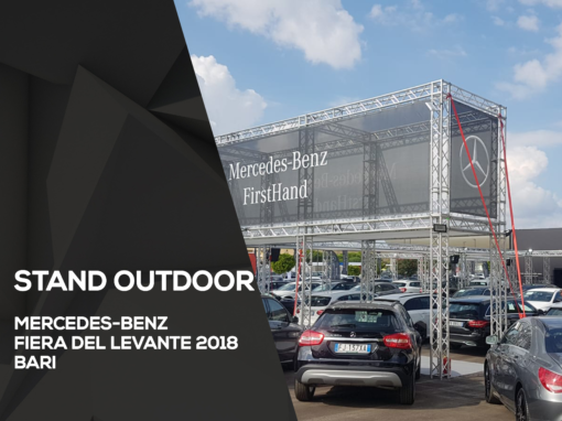 STAND OUTDOOR MERCEDES-BENZ